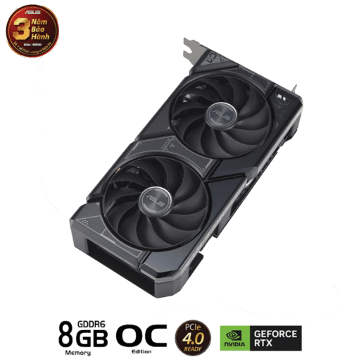 ASUS Dual GeForce RTX 4060 OC Edition 8GB GDDR6 (DUAL-RTX4060-O8G) Graphics Card