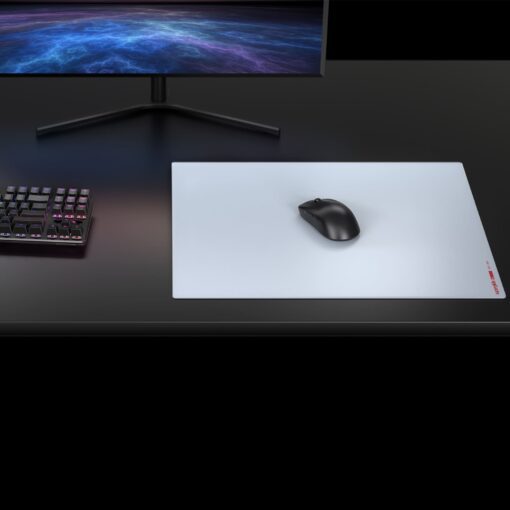 Pulsar Superglide Glass Mouse Pad - XL (490 x 420 x 4mm)