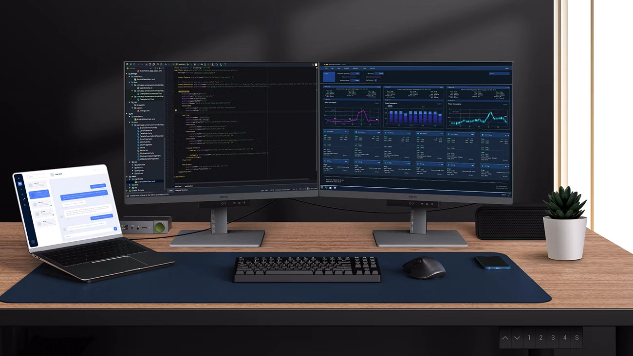 BenQ RD280U Programming Monitor - 28.2 inch, 4K+ (3840×2560) 3:2, HDR10 DisplayHDR 400, IPS 60Hz, 95 % DCI‑P3, 1.07 tỷ màu, USB‑C 90W 40 RD Fine Coated